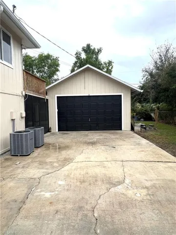 Additional parking inside gate