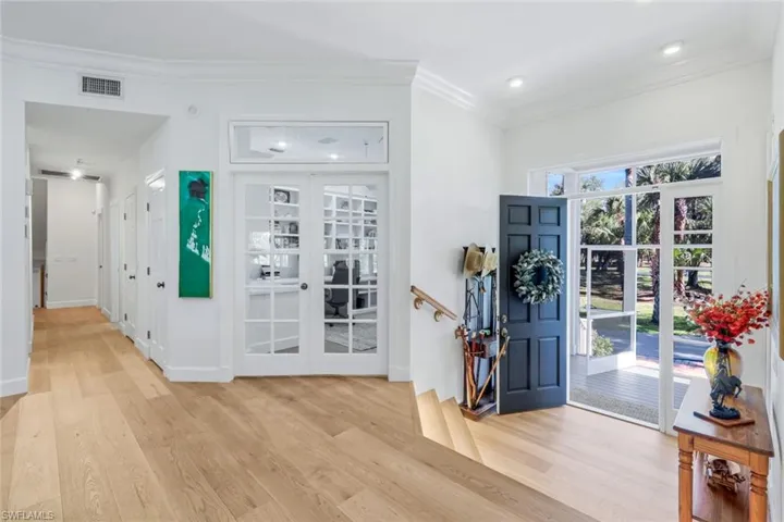 Foyer-Office Door Closed