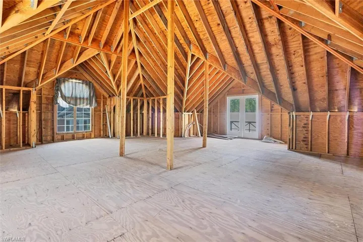Above the Garage is a Perfect Game Room, Play Area, Home Office, In Law Suite and offers a Balcony Overlooking the Pool House and Picnic Area and the Main House.