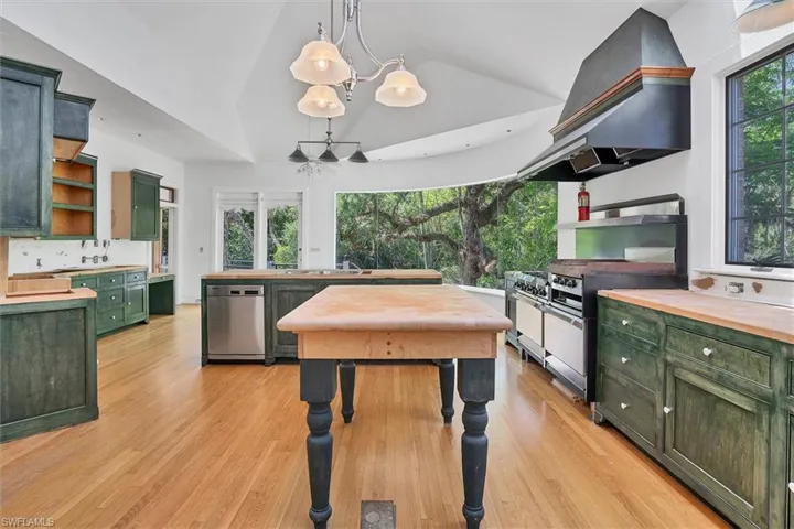 Separate Entrance from Pool Area into the Kitchen