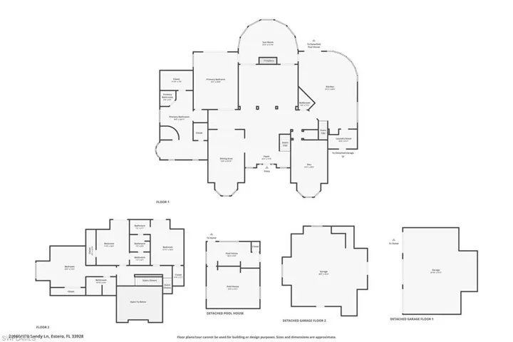 Floor Plan of the Structures
