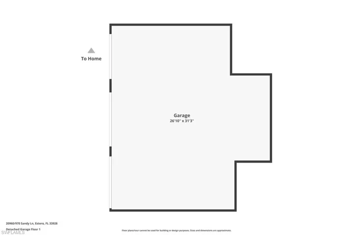 Enclosed Loft over the Garage with a Balcony