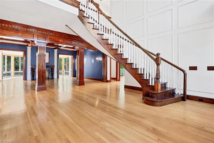 View as you Enter the Home with Breathtaking Craftsmanship