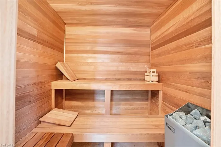 Master Bathroom has a Private Sauna