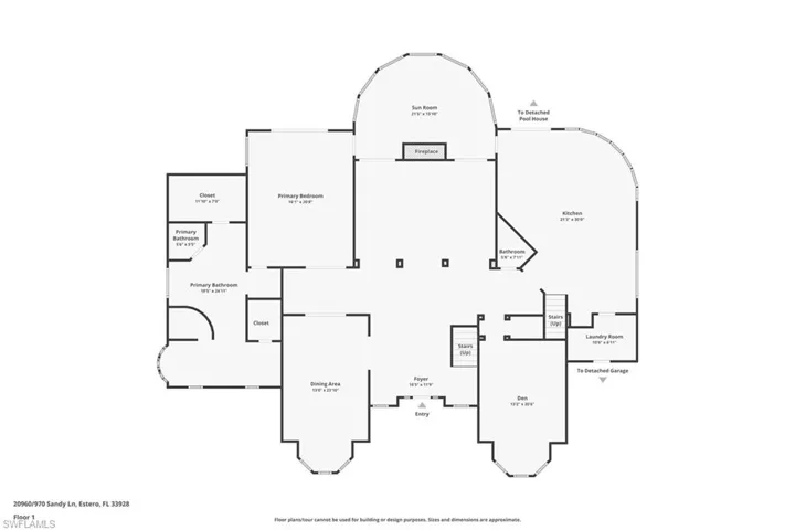 Main House Floor Plan