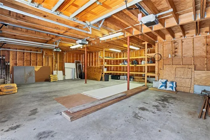 Oversized Garage Space