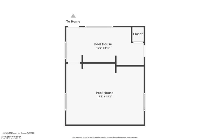 Pool House Floor Plan