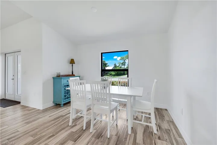 This dining room is perfect for a more formal evening with friends and family.