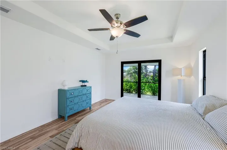 Spacious primary bedroom.