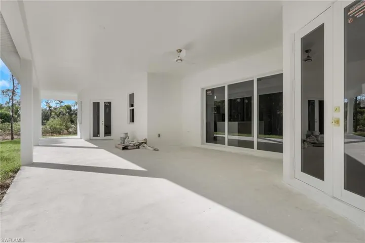 View of patio / terrace featuring french doors