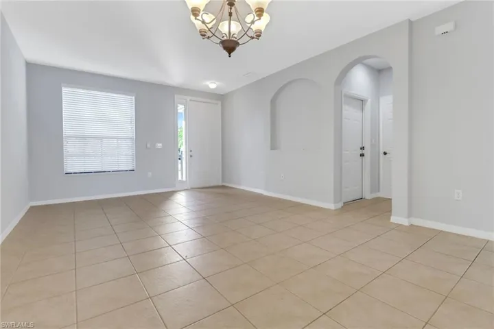 Virtually staged for furniture arrangement ideas.