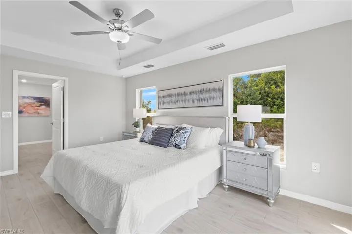 photos are of the same model home, fixtures may vary