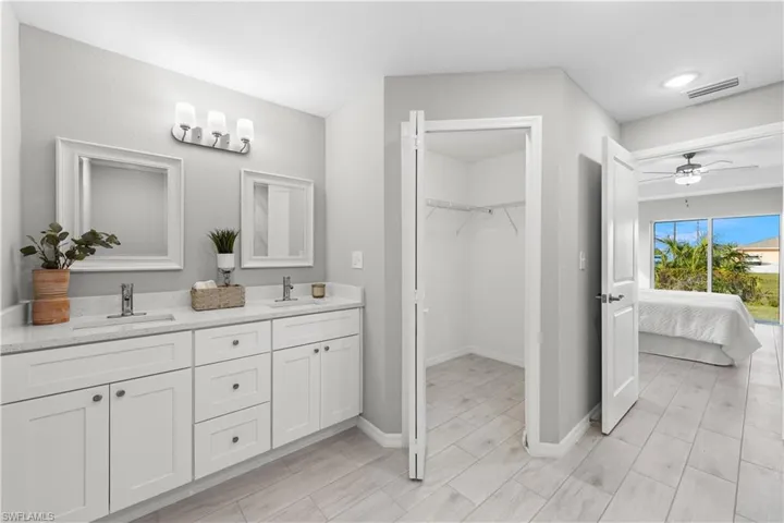 photos are of the same model home, fixtures may vary