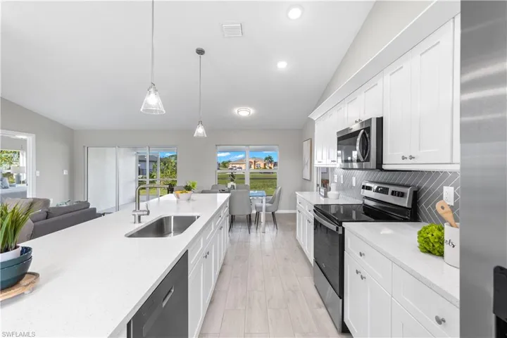 photos are of the same model home, fixtures may vary