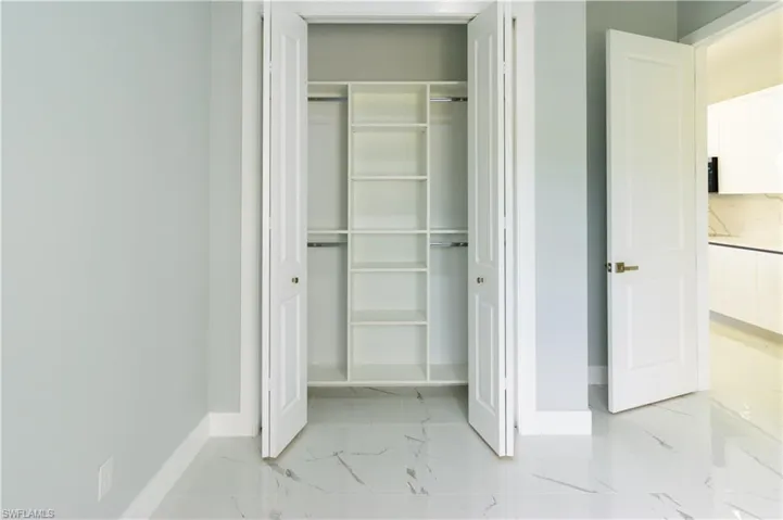 View of closet