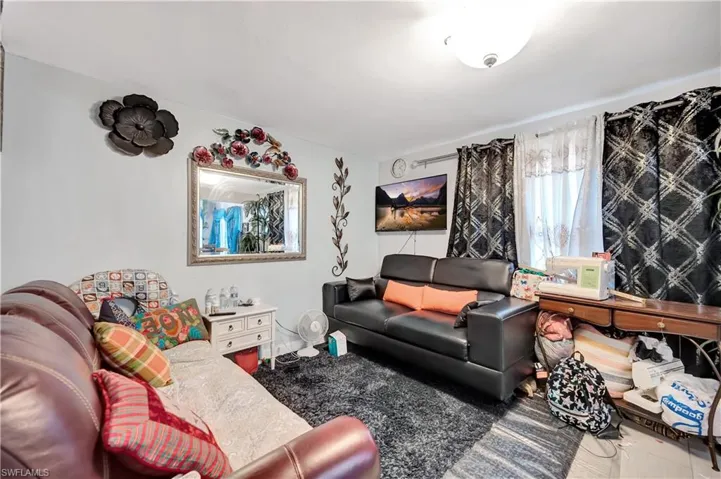 View of living room