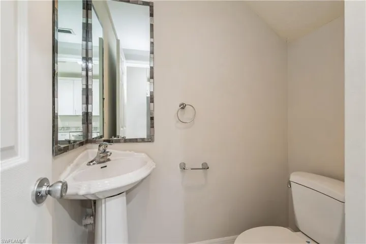 Half Bath on First floor