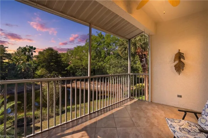 Screened lanai.