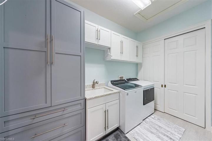 Laundry Room with the most expensive Cabinet in the entire home.