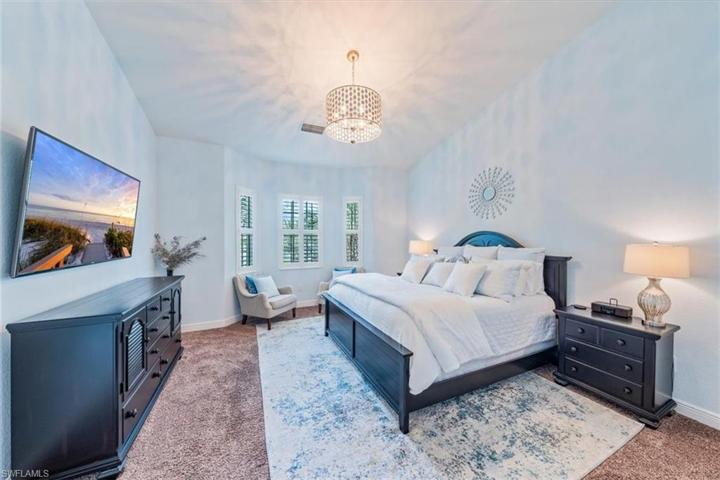 Primary Bedroom with Vaulted Ceilings