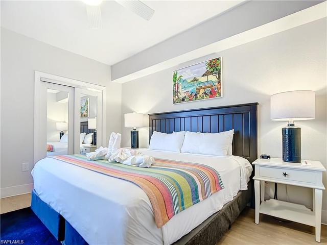 Typical one bedroom bedroom