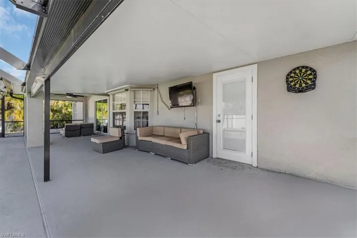 View of patio / terrace with an outdoor hangout area