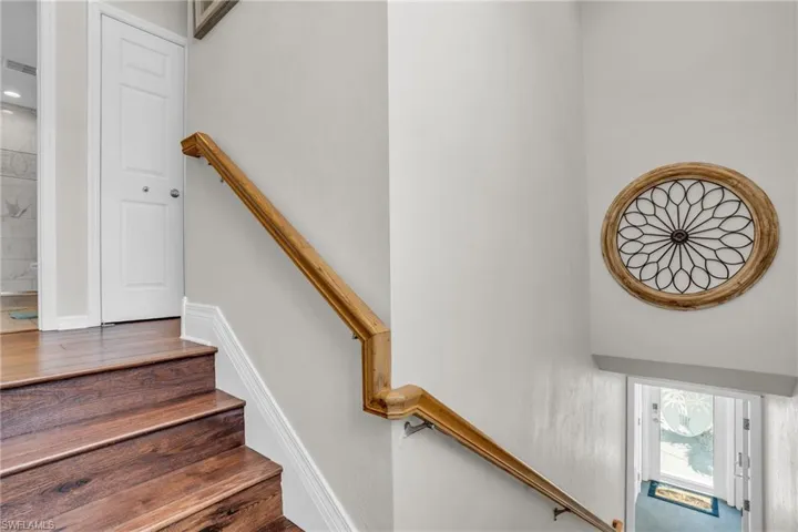 View of stairway