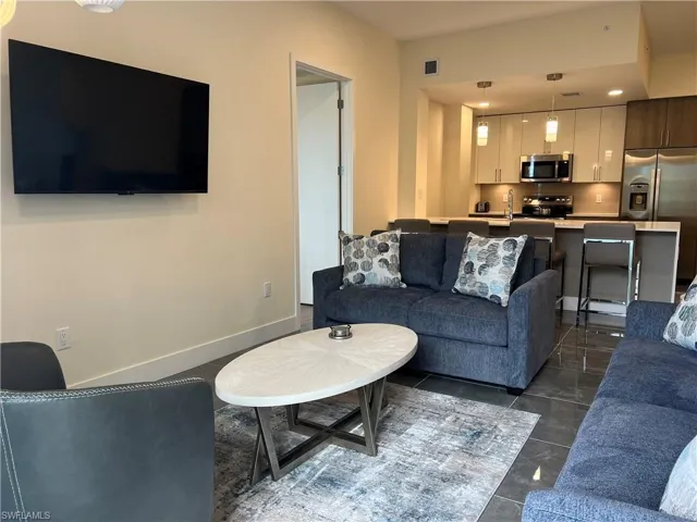 View of living room