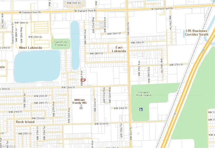 Location Map. Depicting the geographical context and street layout of the property