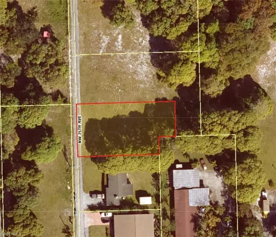 Aerial Survey. Illustrating the property's boundary lines and surrounding parcels