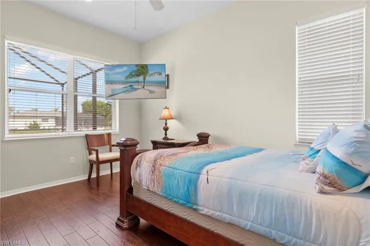 Guest Bedroom with Flat screen tv