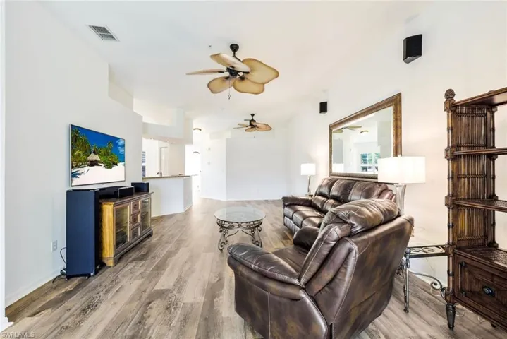 Another view of great room, looking back toward the kitchen area