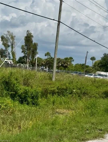 Viiew  from the North side of the property electricity pole