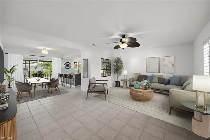 *Virtual stage - Spacious living room