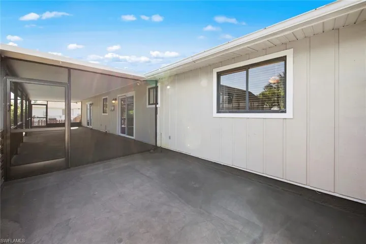 Separate outdoor kitchen and grill area!