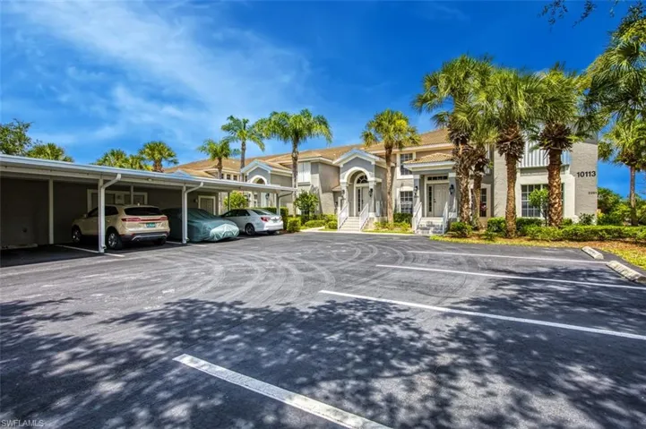 View of front of home with a carport