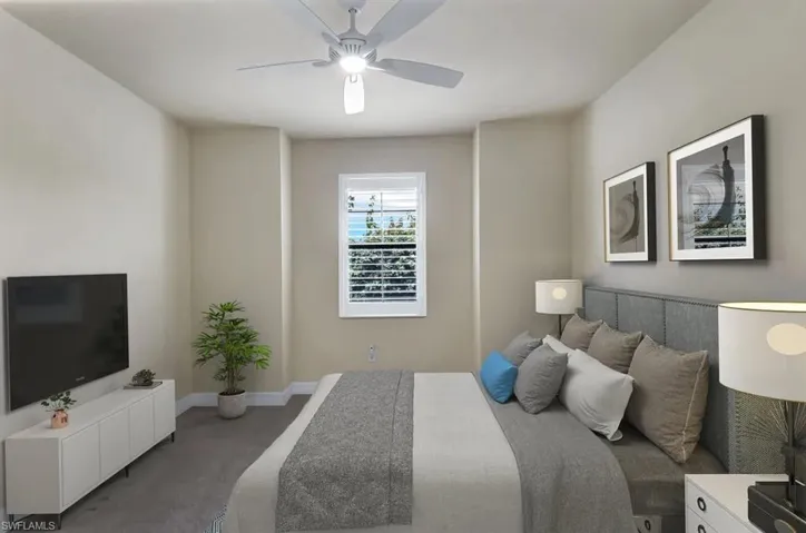 Guest Bedroom virtually staged