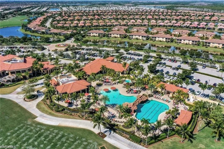 Aerial View of Amenties