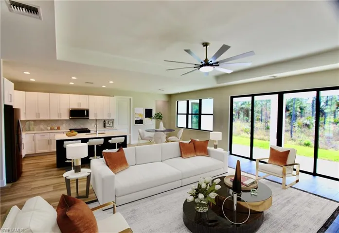 Photo includes virtual staging to showcase the possibility of the home.