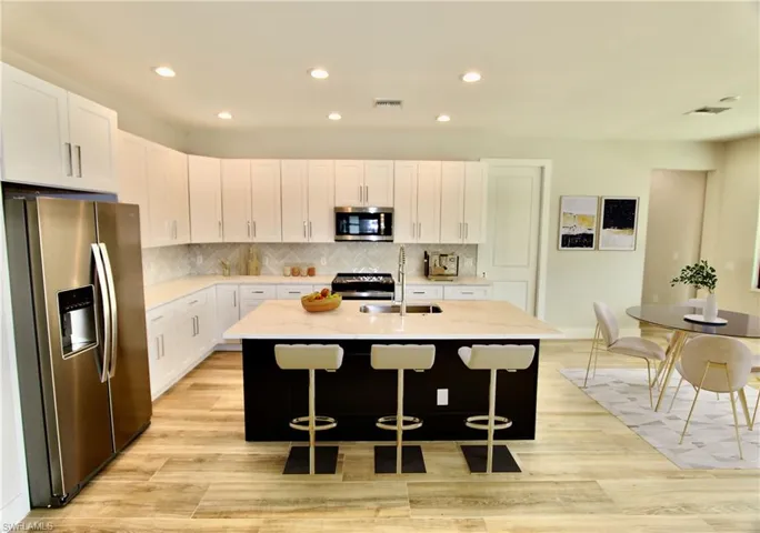 Photo includes virtual staging to showcase the possibility of the home.