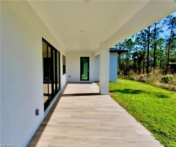 View of patio