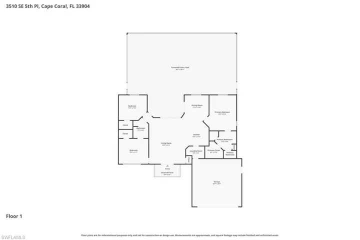 3510 Se 5th Pl, Cape Coral, Florida 33904