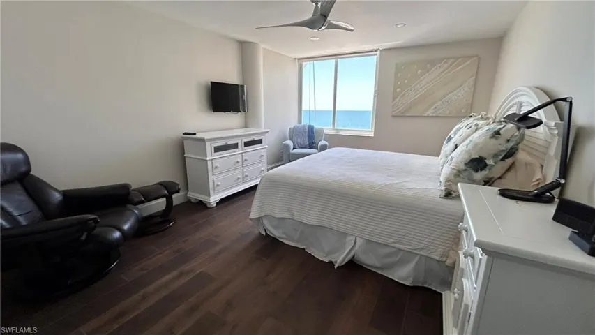 Master Bedroom with gulf view
