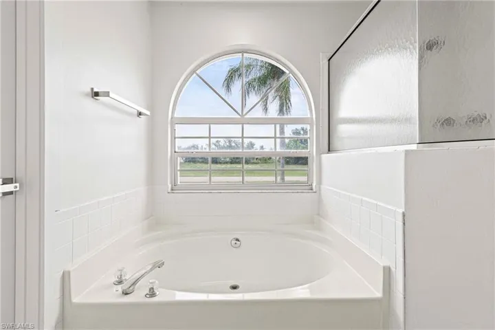 Bathroom with a tub
