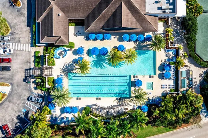 The Sports Center also offers a geothermal, zero-entry pool—featuring four lap lanes and a sleek, waveless perimeter designed for both fitness and relaxation.