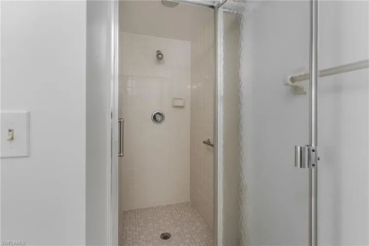 Full bath with a stall shower
