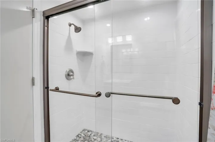 Updated Bathroom Shower. Photo may be digitally enhanced