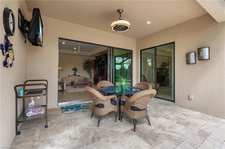 View of patio / terrace featuring outdoor dining space
