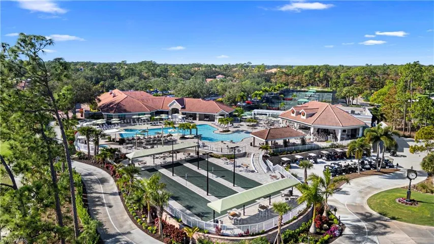 Newly completed bocce courts, a fully equipped fitness center offering massage therapy, yoga, physiotherapy, personal training, and a variety of fitness classes!