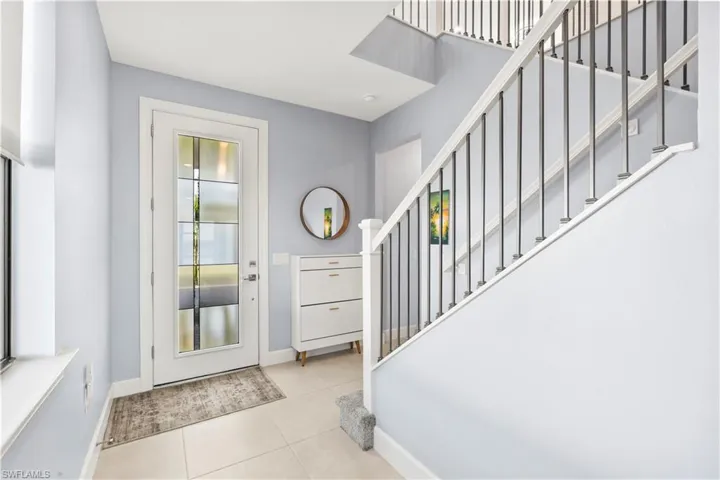 Front Door, Stairs Up